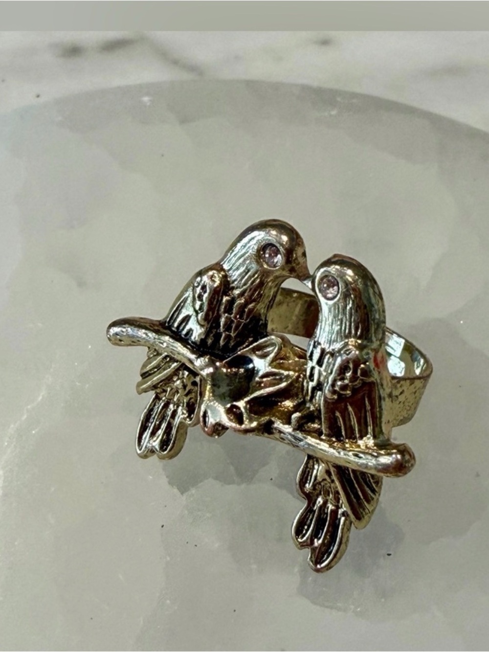 Adjustable Bird Ring - Picture 1 of 4